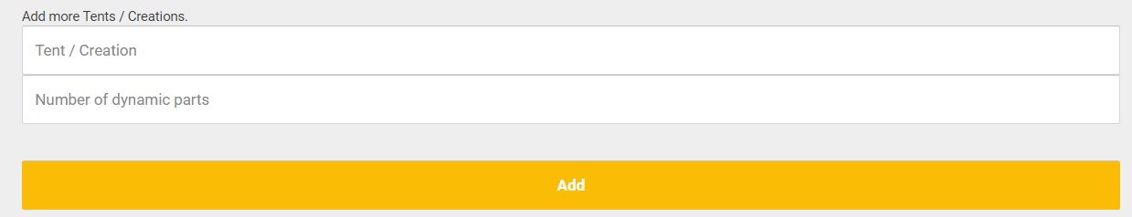add Tent